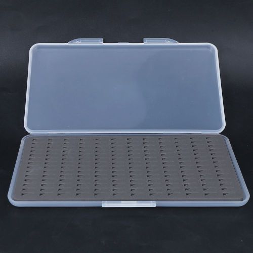 Boite De Rangement Legere En Abs Pour Peche A La Mouche, Etui Pour Hamecons Et Leurres Avec Accessoires En Mousse