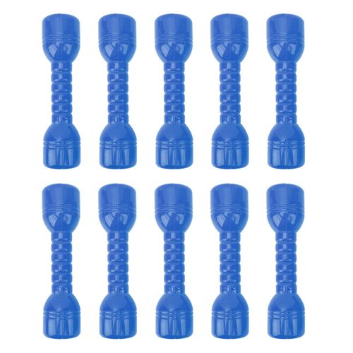 Lot De 10 Halteres En Plastique Pour Enfants, Exercice Des Bras, Fitness, Sport, Jouet, Petits Halteres Pour Exercices Matinaux, Usage Domestique, Bleu