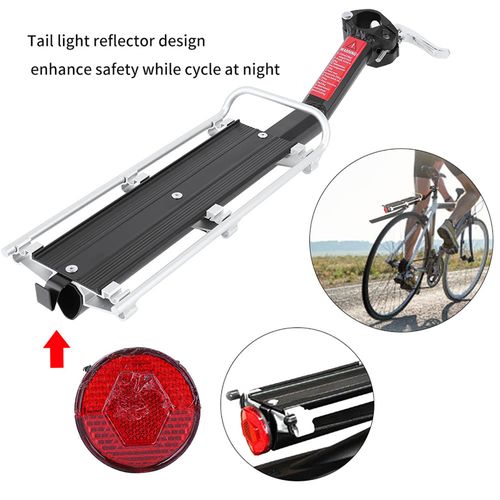Porte-Bagages Arriere De Velo De Montagne En Alliage D'aluminium Avec Accessoire De Garde-Boue