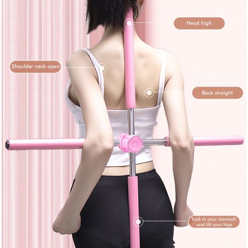 Batons De Yoga, Outil D'etirement, Correcteur De Posture Retractable, Baton De Correction De La Bosse