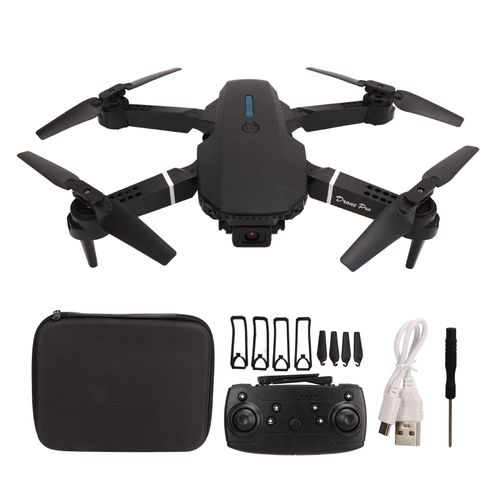 Drone Aerien Rc E88pro Hd 4k, Double Camera, Maintien D'altitude, Mode Sans Tete, Vol De Trajectoire, Drone Pliable Avec Batterie Integree De 1800 Mah