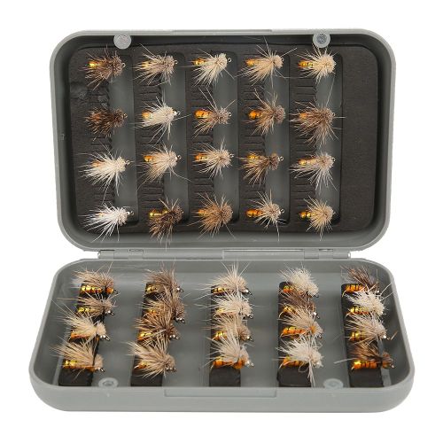 Lot De 40 Leurres Artificiels Pour La Peche A La Mouche, Leurres Pour Insectes Avec Hamecon