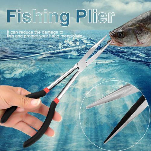 Pince A Hamecons En Acier Au Carbone Durable, Outil De Retrait De Ciseaux, Accessoire De Peche (#1)