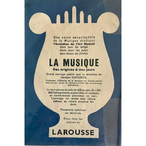 Petit Livre Ancien: La Musique De Piano De Schumann Par Marcel Beaufils