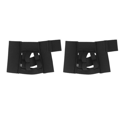 Lot De 2 Gants D'entrainement De Baseball Noirs, Doux Et Confortables, Pour Balles De 1,5 A 2,4 Pouces