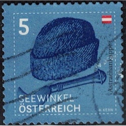 Autriche 2020 Oblitéré Used Casquette Astrachankappe Bonnet Traditionnel Seewinkel Y&t At 3361 Su
