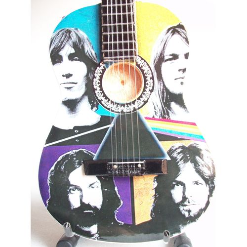 Guitare Miniature Acoustique Pink Floyd