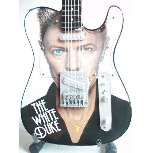 Guitare Miniature Telecaster David Bowie The White Duke