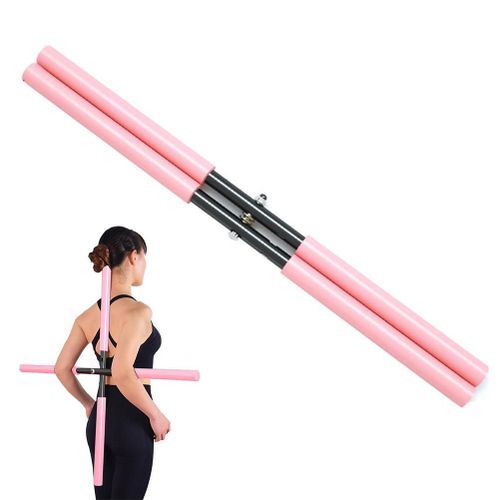 Batons De Yoga, Outil D'etirement, Correcteur De Posture Retractable, Baton De Correction De La Bosse Pour L'entrainement De Yoga Et De Pilates