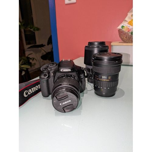Kit Canon EOS 600D 18 mpix + 3 Objectifs + Accessoires