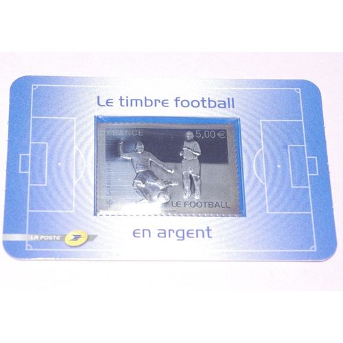 Timbre Foot En Argent