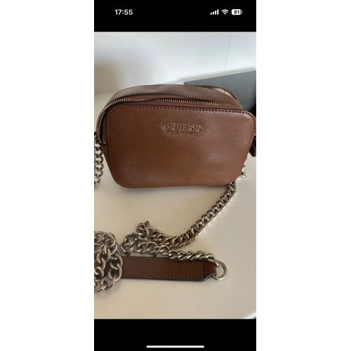 Sac à bandoulière guess marron
