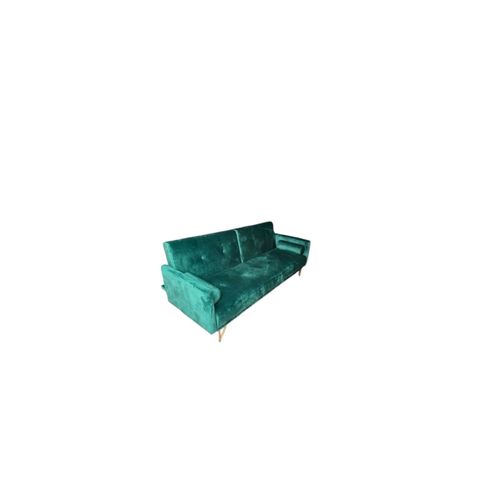 Canape Neuf Vert Sapin En Velours Ras 