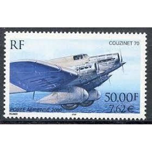 Couzinet 70 Année 2000 Poste Aérienne N° 64 Yvert Et Tellier Luxe