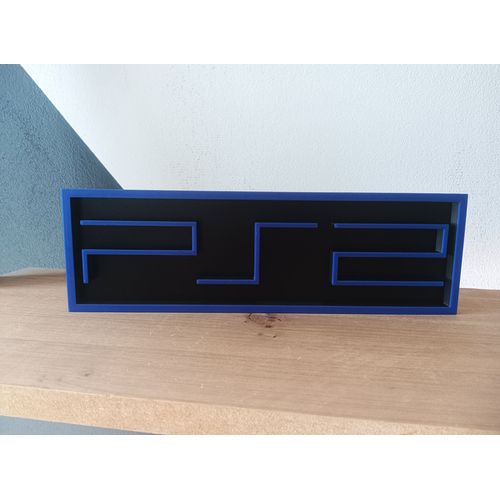 plaque décorative console retro gaminig/ thème ps2