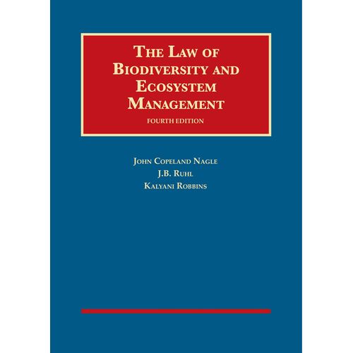 The Law Of Biodiversity And Ecosystem Management