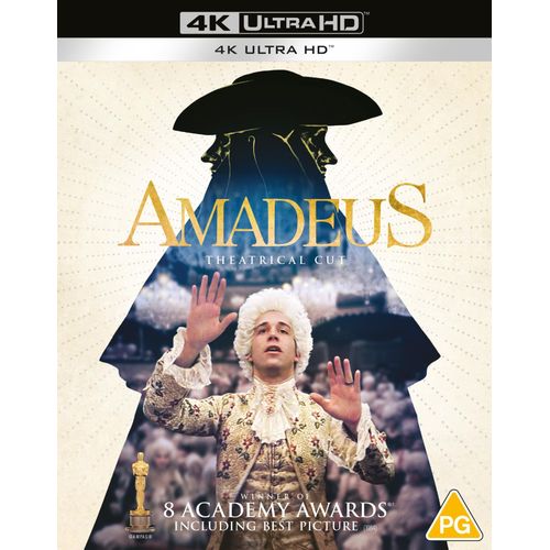 Amadeus [4k Ultra Hd] [1984] [Blu-Ray] [Region Free]