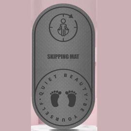 Tapis De Corde A Sauter En Tpe, Isolation Phonique, Tapis De Yoga, Absorption Des Chocs, Tapis D'exercice, Gris, 126 X 60 X 8 Mm