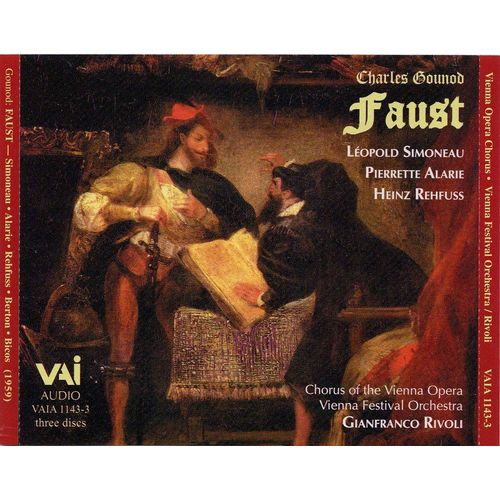 Faust - Léopold Simoneau; Pierrette Alarie; Heinz Rehfuss; Choeur De L'opéra De Vienne; Orchestre Du Festival De Vienne;  