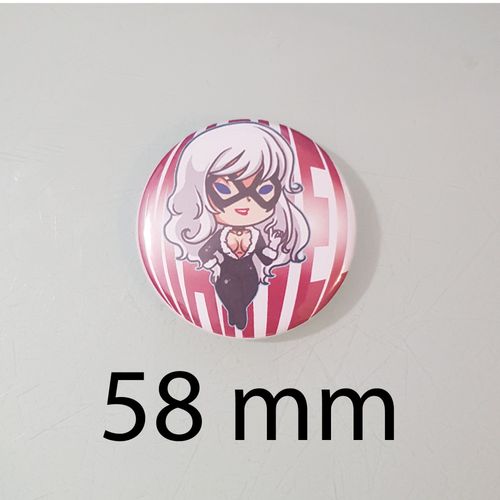 Black Cat - Badge 58 Mm
