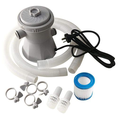 Pompe de filtration de 300 gallons pour piscines et etangs a poissons, prise americaine 110 V