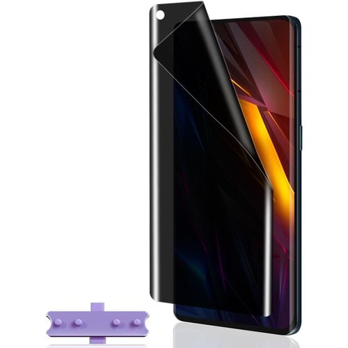 Film De Protection Confidentialité Anti-Espion Pour Oppo Find X3 Pro - Tpu Flexible Auto-Cicatrisant, Anti-Rayures Et Anti-Reflet Sans Bulles