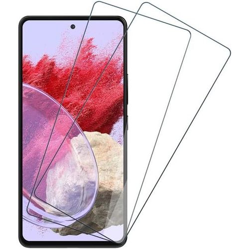 Film De Protection Écran Verre Trempé 9h Samsung Galaxy A53 5g - Lot De 2, Anti-Rayures, Ultra Transparent, Anti-Empreintes Avec Kit Nettoyage