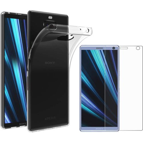 Étui Tpu Ultra Fin Transparent Pour Sony Xperia 10 Plus - Coque De Protection Cristalline Anti-Rayures Avec Découpes Précises Et Design Léger