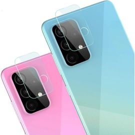 Film De Protection D'objectif En Verre Trempé Ultra-Mince Anti-Rayures Pour Samsung Galaxy A52 5g - 4 Pièces Transparent Avec Revêtement Anti-Empreintes