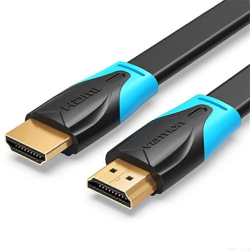 Type A VENTION VAA-B02-L800 Câble HDMI 8m 4K 30Hz HD Mâle à Mâle Cordon plat pour projecteur TV Box
