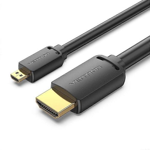 Type A vention AGIBF AGI Series 1m HDMI-D vers HDMI-A 4K UHD Câble Micro HDMI mâle vers HDMI mâle