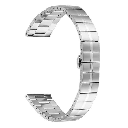 Type A Pour Huawei Watch Gt 3 Pro 43mm En Acier Inoxydable Smartwatch Strap Slim Wrist Band