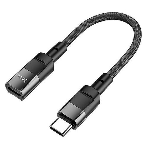HOCO U107 10cm Type-C Mâle vers Lightning Femelle Câble Adaptateur Rallonge Cordon de Charge