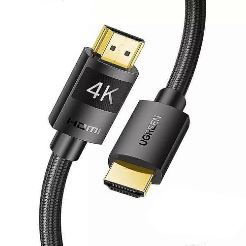 Type A UGREEN 40101 2m Câble HDMI 2.0 4K/60Hz HDMI mâle vers HDMI mâle Nylon tressé Cordon adaptateur