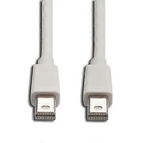 Câble adaptateur Mini Displayport vers Mini DisplayPort - Blanc (1,8 M/6 pieds)