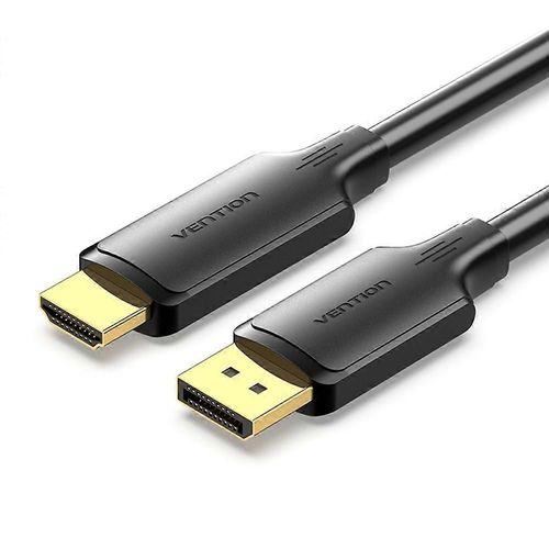 Type A VENTION HFOBJ 5m 4K/30Hz DP DisplayPort Mâle vers HDMI Mâle Plaqué Or Câble Adaptateur