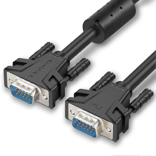 MINDPURE VG002 8m VGA 3+6 1080P HD Câble vidéo pour ordinateurs portables moniteurs projecteurs