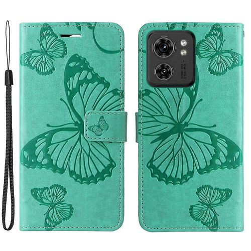 Kt Impression Fleur Série-2 Pour Motorola Edge 40 5g Étui En Cuir Portefeuille Couverture De Téléphone