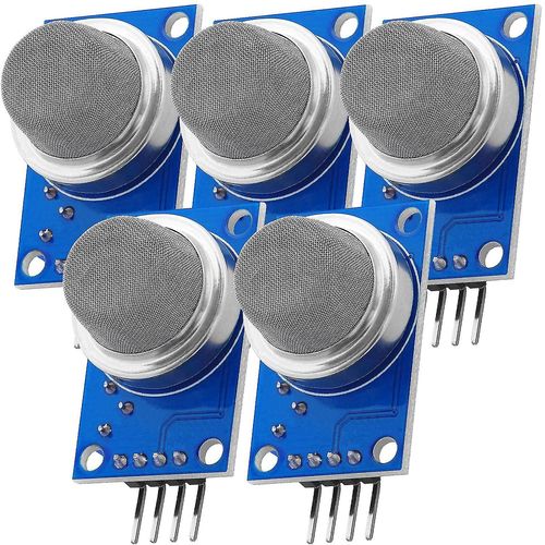 2pcs Mq-135 Mq135 Module d¿alarme de capteur de détection de qualité de l¿air et de gaz dangereux pour Arduino