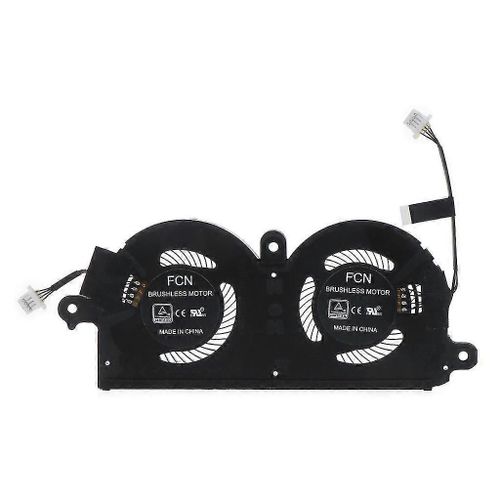 Ventilateurs de refroidissement de processeur portable 5v 0.40a 4pin Gpu Radiateur pour Dell Xps 13 9370 9380