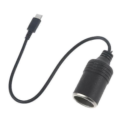 Usb C To 12v Voiture Cigarette-Allume-Allume Socket Cordon Femelle Pour Drone Car Chargeur Z-Générique