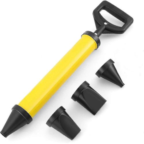 Seringue à mortPistolet à coulis pour mortierPompe à mortier à main avec presse à mortier accessoireSeringue à mortier avec 4 buses