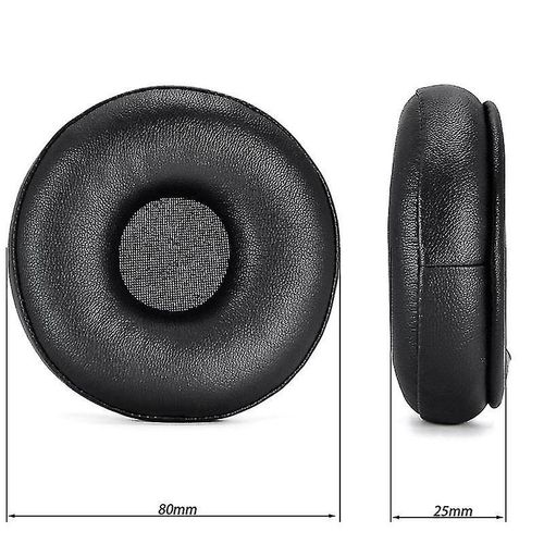 Coussinets d¿oreille durables pour casque sans fil Skullcandy Cassette Cache-oreilles en cuir Facilement remplacé Ear Pa