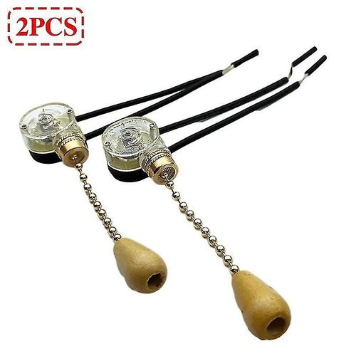 2x Ventilateur de plafond Applique murale de remplacement Pull Chain Cord Tool Control