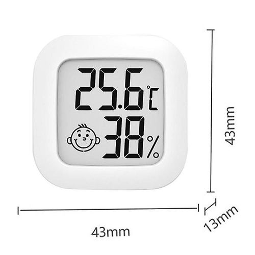 Lot de 3 thermomètres d¿intérieur jauge d¿humidité