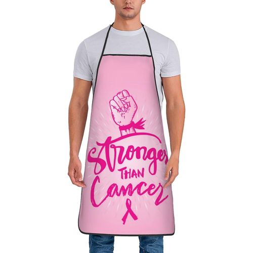 Tablier de sensibilisation au cancer du sein Imperméable à l¿eau à la maison Cuisine Cuisine Cuisson Jardinage Tablier Pour Femmes Hommes 3