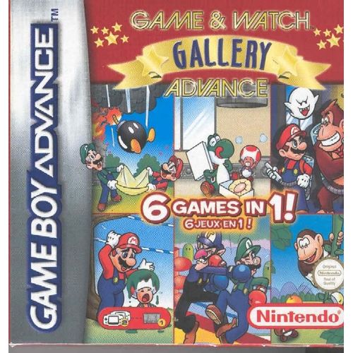 Game & Watch Gallery Advance - Ensemble Complet - 1 Utilisateur - Game Boy Advance - Cartouche De Jeu