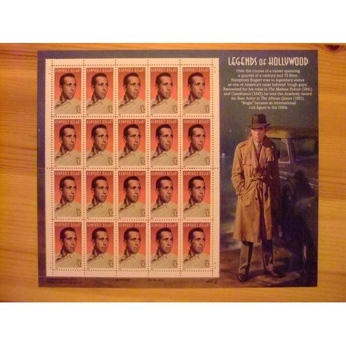 127 États-Unis 1997 / Humphrey Bogart / Yvert 2609 Mnh
