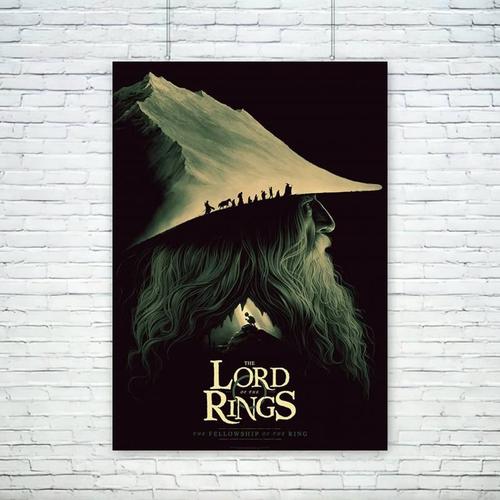 Affiche murale T-The L-Lords of the R-Rings, decoration de salon, petit decor d'automne