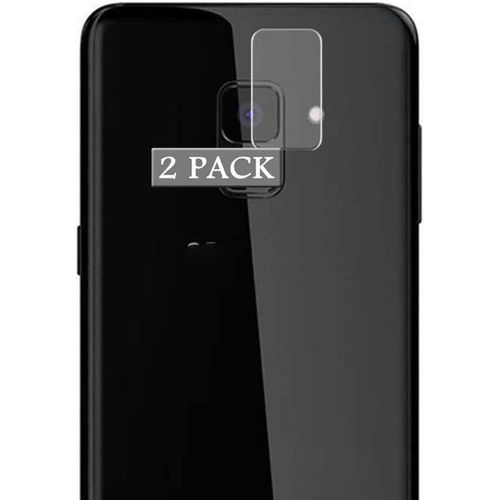 Film Protecteur Caméra Arrière 2 Pièces Pour Samsung Galaxy A8 Plus 2018, Protection 4h Anti-Rayures Auto-Cicatrisation 48h, Hd Transparent Anti-Empreintes Sans Bulles